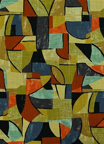 Pablo 699 Earth Retro Art Fabric