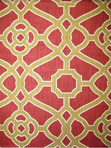 Pavilion Fretwork Rouge