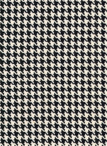 HOUNDSTOOTH BLACK/ANTIQUE WHITE D2286