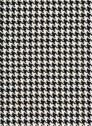 HOUNDSTOOTH BLACK/ANTIQUE WHITE D2286