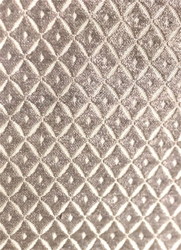 Poise Pewter Grey Diamond Chenille