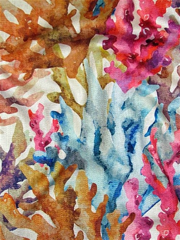 Odessa Bliss Coral Fabric