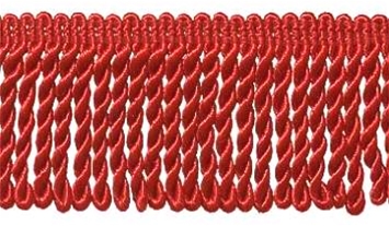 Red 3" Bullion Fringe