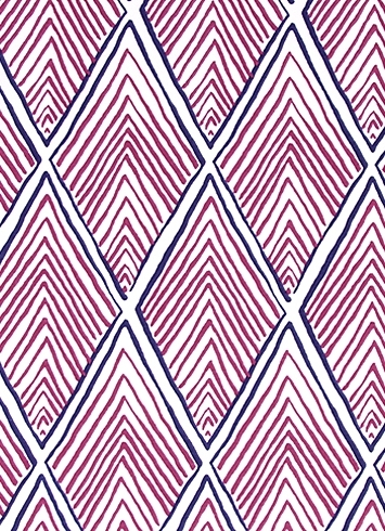 Rhombi Forms Fuchsia