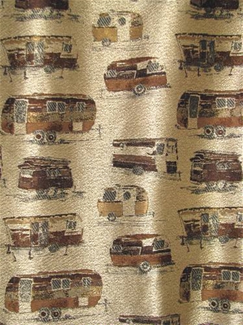 Road Trip Earth Camper Fabric