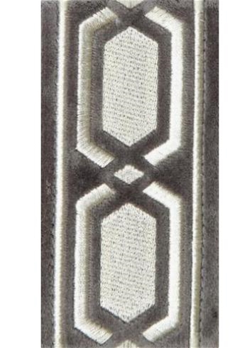 Roman Key Platinum Velvet Trim Tape