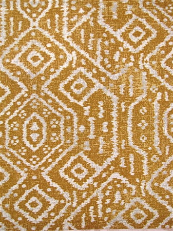Rosette Mustard Essential Living Fabric