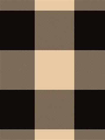 Sandwell 936 Black Tan Covington Fabric