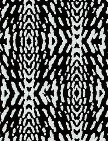 SD Riff 916 Ebony/Ivory Outdoor Fabric 
