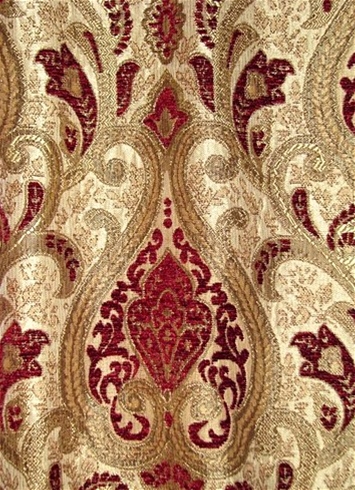 Saxon 101 Crimson Upholstery Fabric