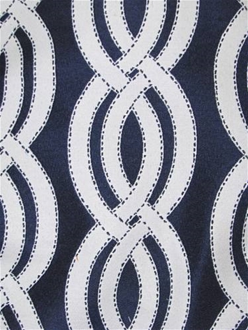 Sea Shore Navy Outdoor Fabric