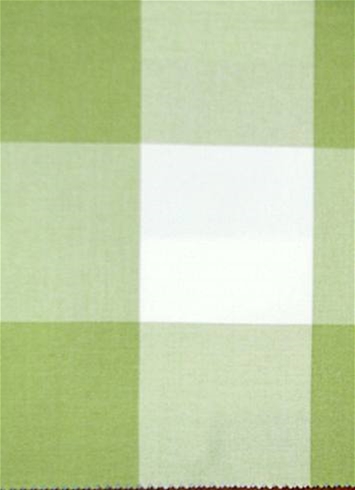 Seaside Celery Plaid Fabric