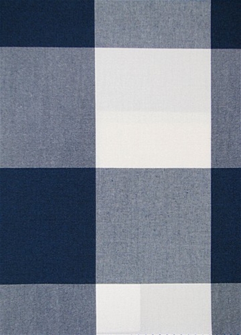 Seaside Navy Plaid Fabric