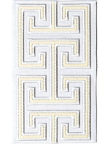 Seville Cotton Embroidered Tape