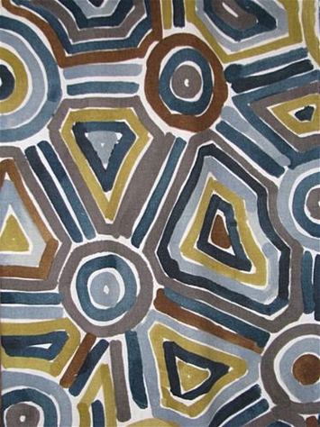 Songlines Slate Tribal Geometric
