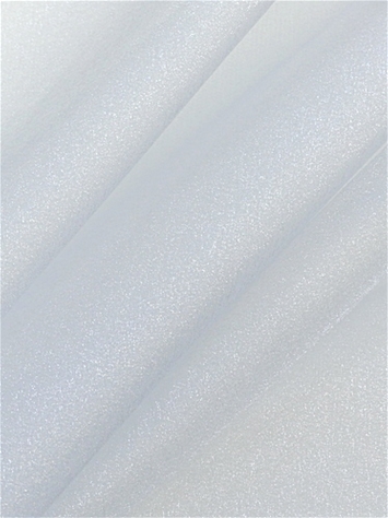Silver Sparkle Organza Fabric