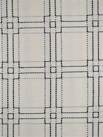 Square Stitch Black on White