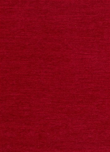 St. Tropez 28 Bright Red Chenille Fabric