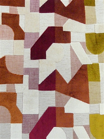 Starsky Garnet Velvet Hamilton Fabric
