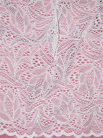 White Stretch Lace Z46008