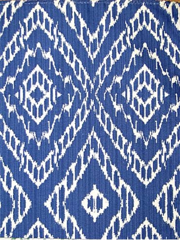 Strie Ikat Ultramarine