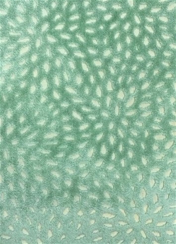 Sun Fresh Mint Europatex Cut Velvet