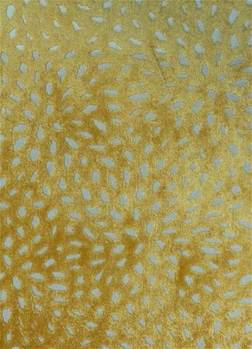 Sun Lemon Europatex Cut Velvet