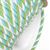 Sunbrella 1/4 inch Cord Edge Blue and Green