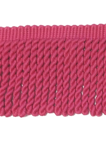 Sunbrella 3 Inch Bullion Fringe Hot Pink