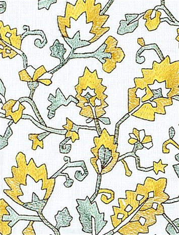 Thornbury 831 Citrine Embroidery