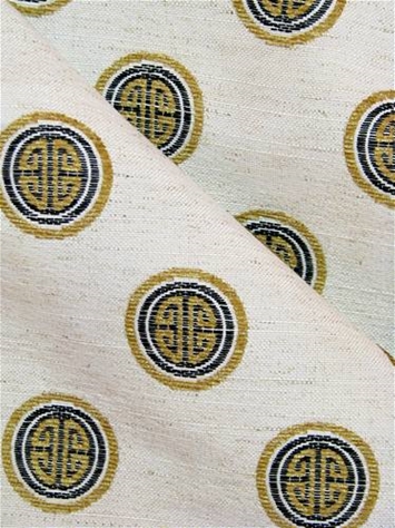 Token Linen Chinoiserie Medallion Regal Fabric