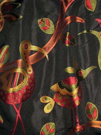 Paradise Black Bird Tapestry