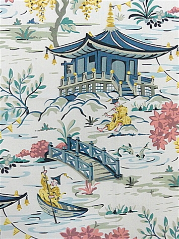 Teahouse Slate Hamilton Fabric