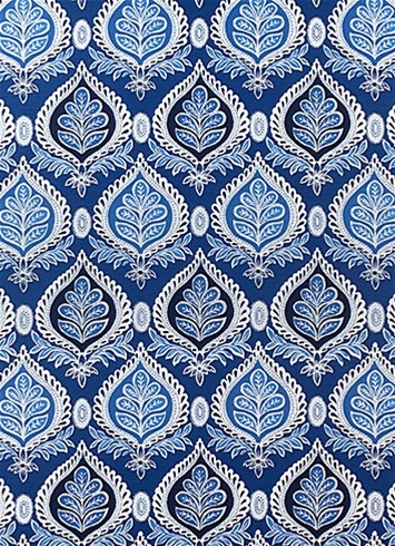 Thibaut Fabric Midland Navy