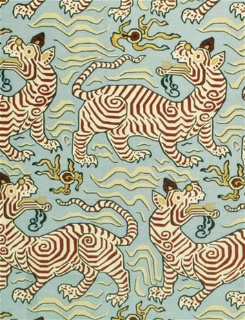 Clarence House Tibet Print Powder