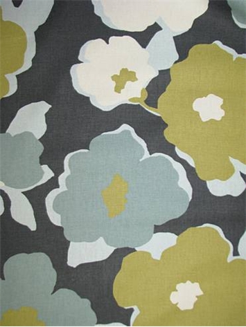 Top Floral Charcoal