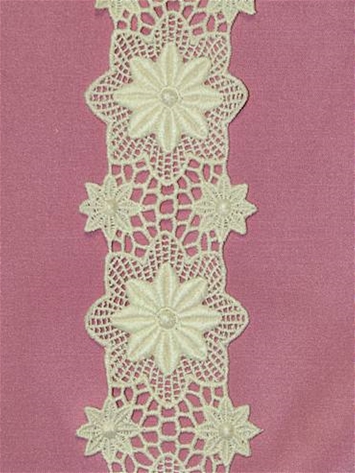 P-B2345 Venice Lace Trim Ivory