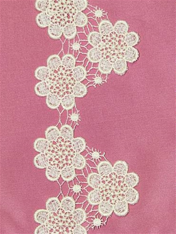P-B727000 Venice Lace Trim Ivory
