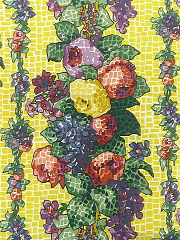 Vanessa Blooms Canary P Kaufmann Fabric