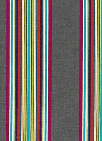 Villa Stripe Charcoal