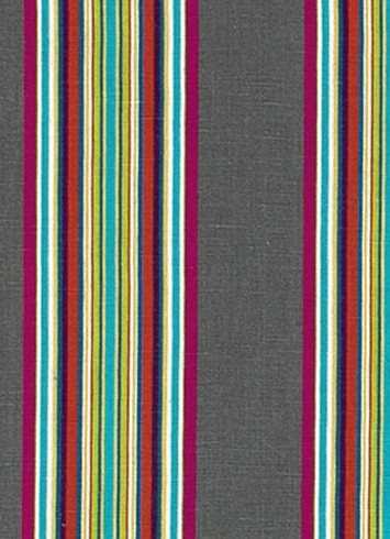 Villa Stripe Charcoal