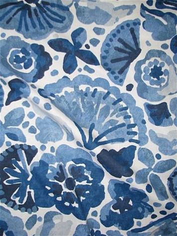 Waterflowers Lapis Floral