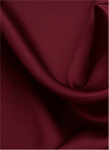 Bordeaux Duchess Satin Fabric