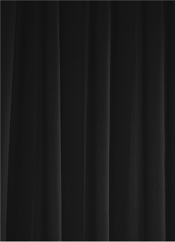 Black Chiffon Fabric