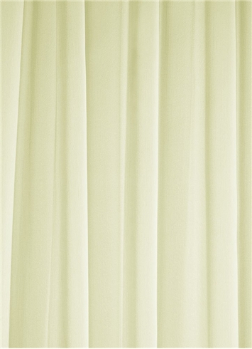 60" Ivory Chiffon Fabric
