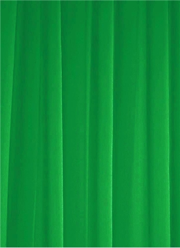 Kelly Green Chiffon Fabric