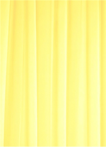 Lemon Chiffon Fabric