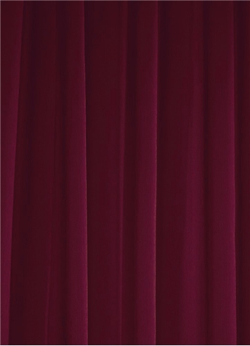 Wine Chiffon Fabric