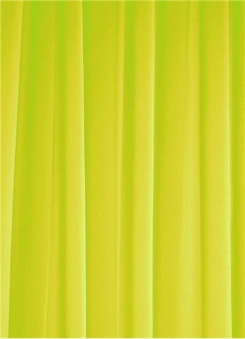 Lime Chiffon Fabric