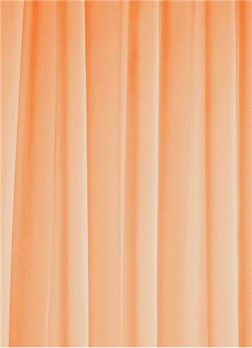Salmon Chiffon Fabric